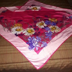 🌺PINK FLORAL Scarf